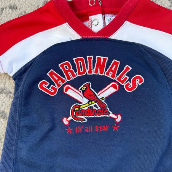 St. Louis Cardinals Infant Romper 3-6 months - Picture 2 of 6